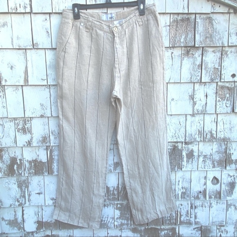 KO’S 100% Linen Flare Women’s Pants